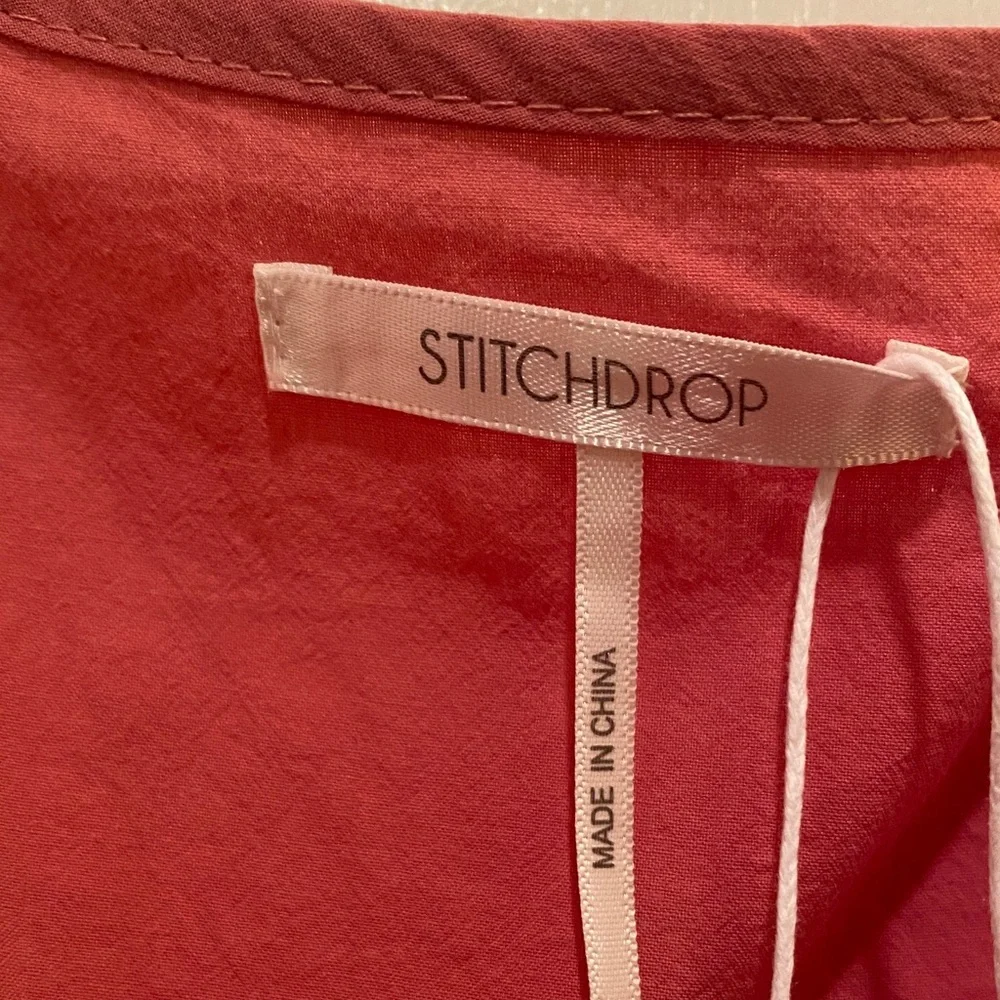 StichdropChic raspberry color Skater Dress